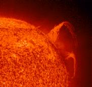 solar prominences